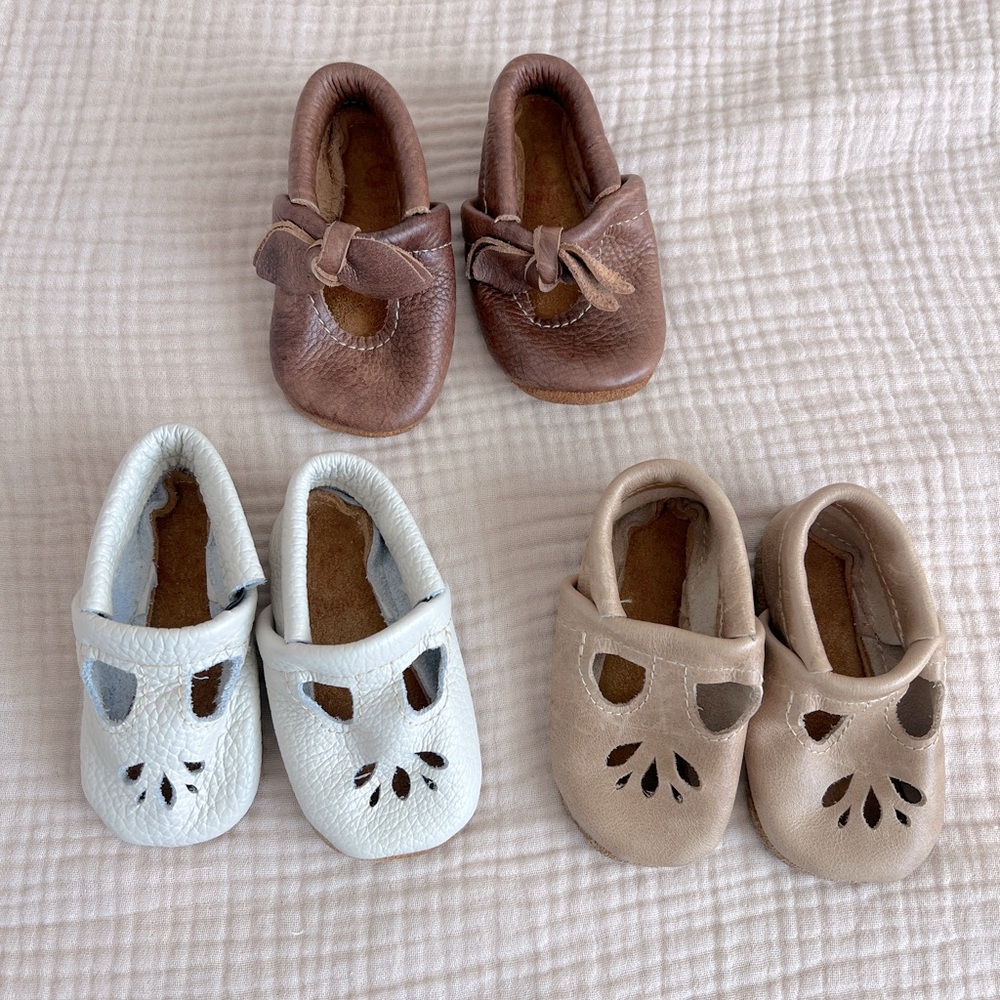 Starry Knight Size 3 Crib Shoes